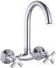 Modern Hand-held Wall-mounted Chrome-plated Kitchen Faucet Manufacturer Direct Sale