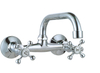 Modern Hand-held Wall-mounted Chrome-plated Kitchen Faucet Manufacturer Direct Sale