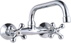 Modern Hand-held Wall-mounted Chrome-plated Kitchen Faucet Manufacturer Direct Sale
